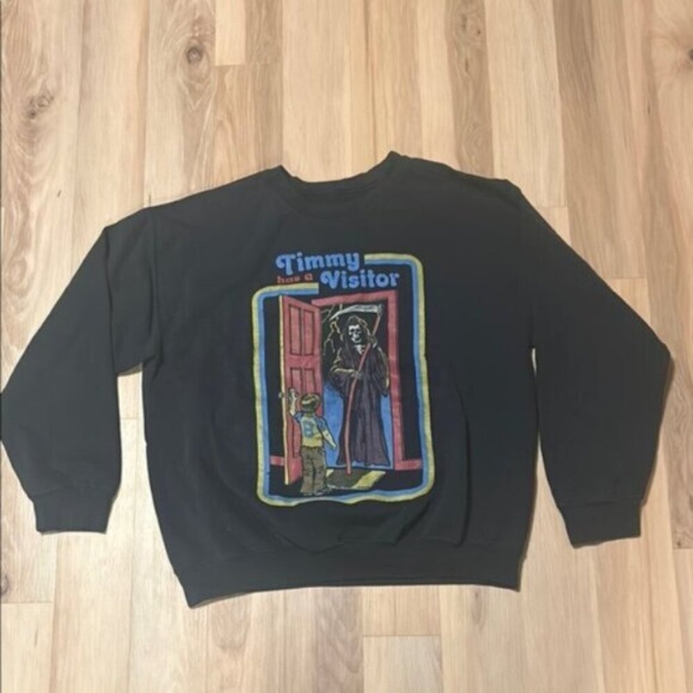 Tommy has a Visitor Crewneck